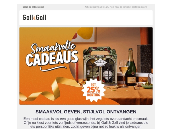 Opzoek naar een feestelijk cadeau? ontdek ze bij ons 🖤