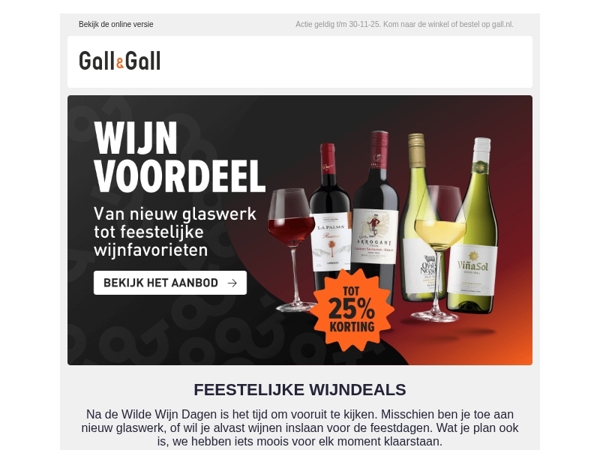 🖤 Feestelijke topwijnen met extra voordeel voor jou