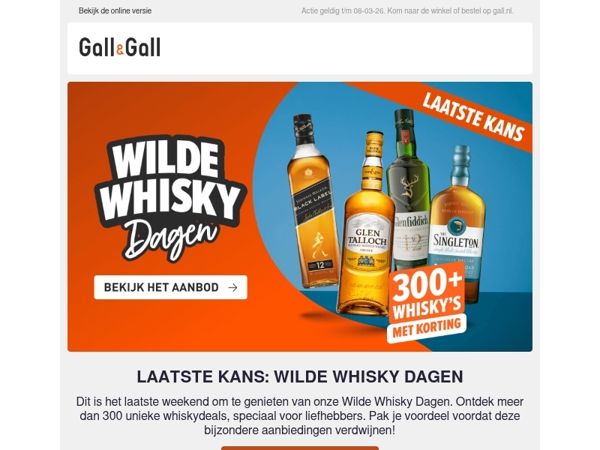 Laatste dag: Wilde Whisky Dagen