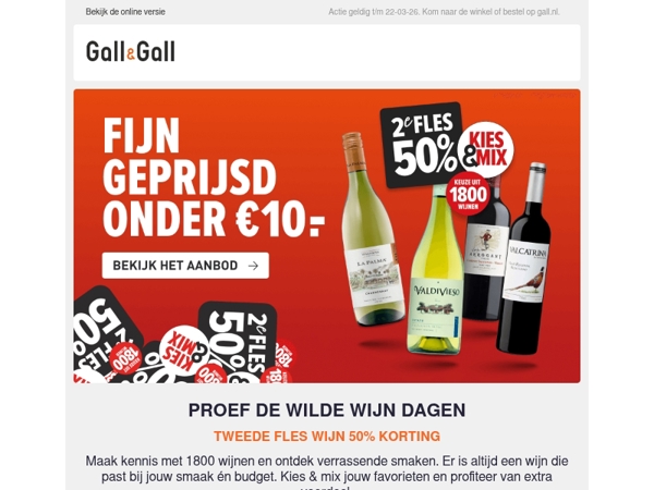 Wilde Wijn Dagen: de beste deals voor ieder budget