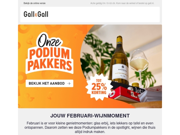 Februari-wijnmoment: podiumwaardig