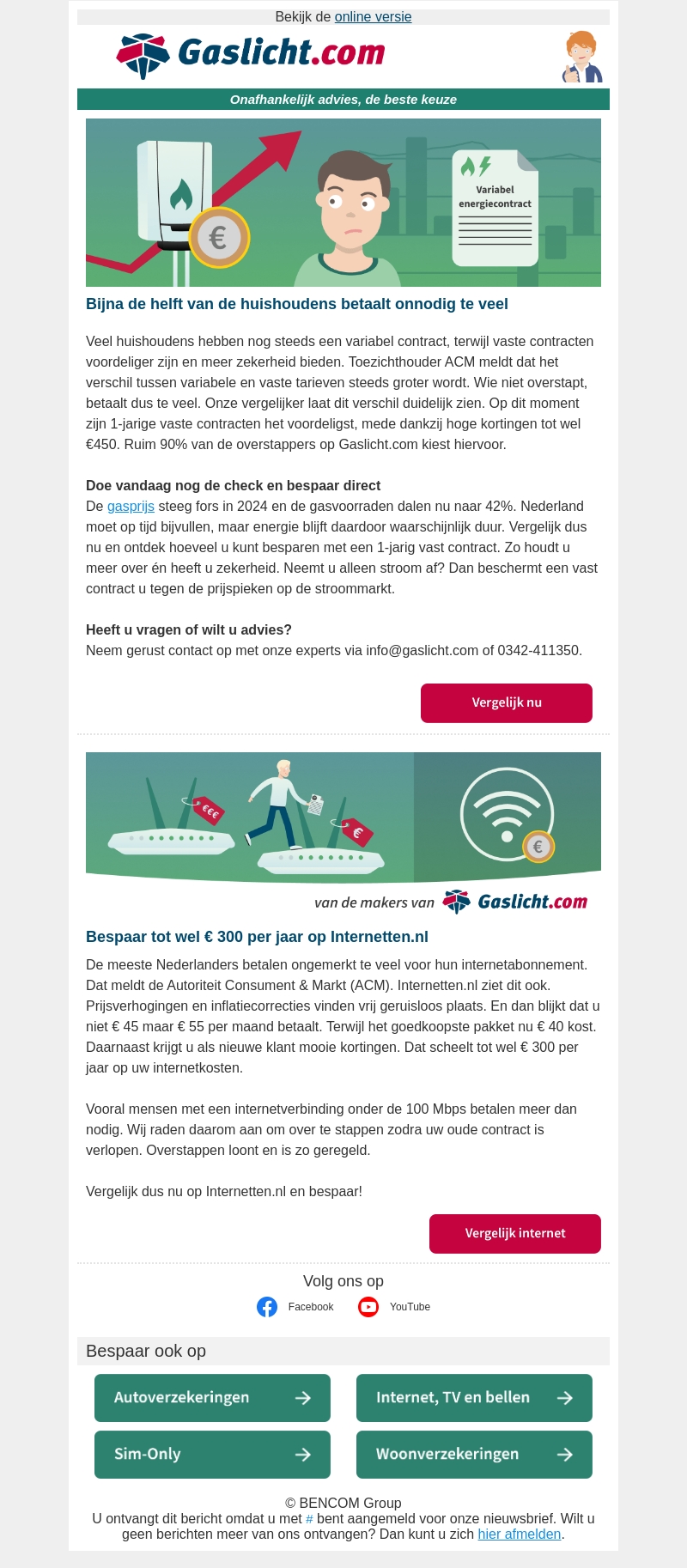 💵 Helft van huishoudens betaalt onnodig te veel voor energie 💵 Helft van huishoudens betaalt onnodig te veel voor energie