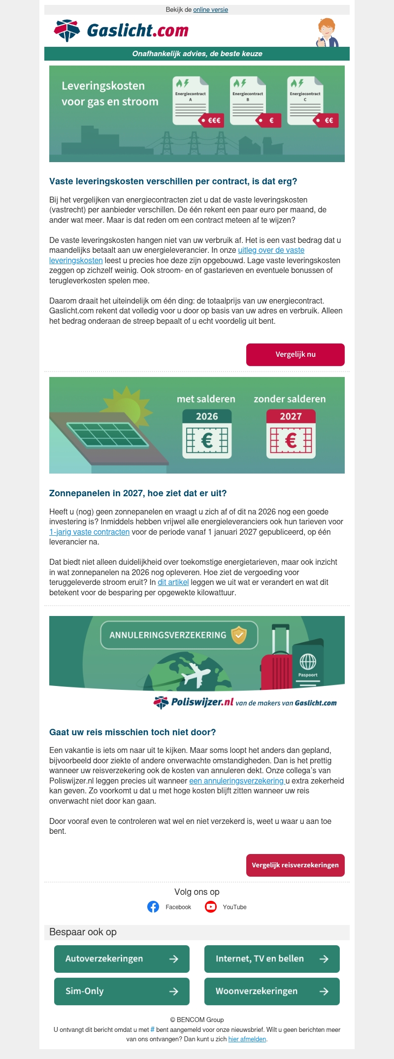 Vaste leveringskosten verschillen per contract, is dat erg? Vaste leveringskosten verschillen per contract, is dat erg?