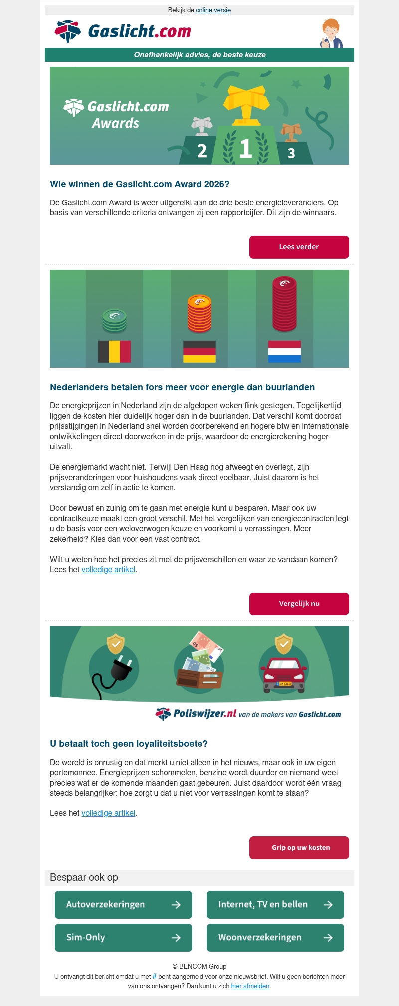 Nederlanders betalen honderden euro's te veel voor energie Nederlanders betalen honderden euro's te veel voor energie