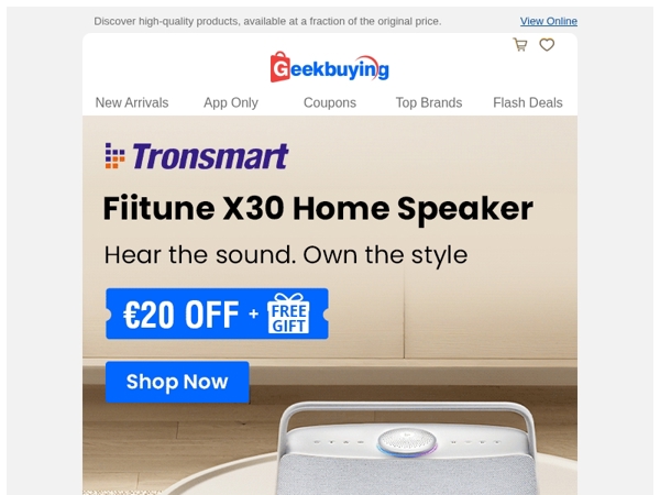 🎵Hear the Sound, Own the Style — Fiitune X30 Launch with FREE Speakers!