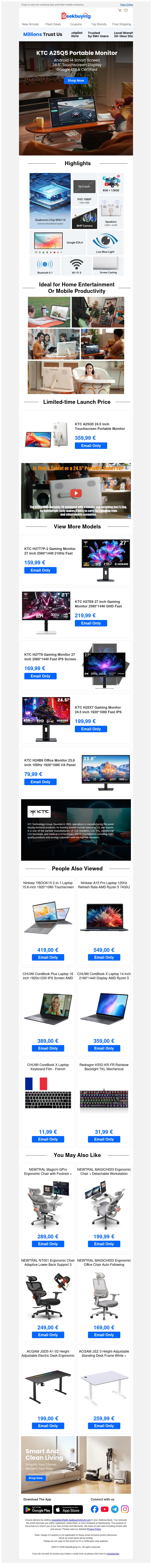 New Arrival: KTC A25Q5, 24.5 inch Touchscreen Portable Monitor! ๐ฅ๏ธโจ New Arrival: KTC A25Q5, 24.5 inch Touchscreen Portable Monitor! ๐ฅ๏ธโจ
