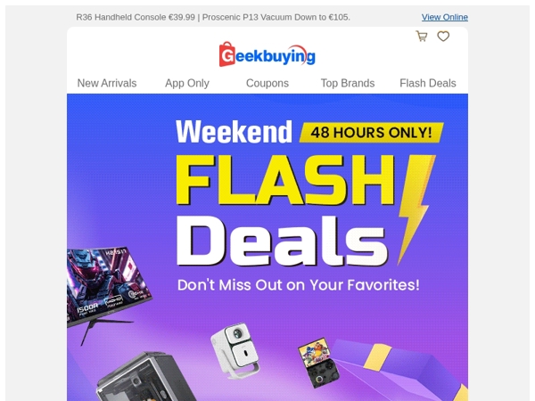 💥Weekend Flash Sale:  Only 48 Hours Left! 🤩