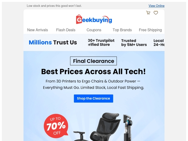 It’s the Month-End Clearout — ⏳ Snag Your Faves Before They’re Gone! 