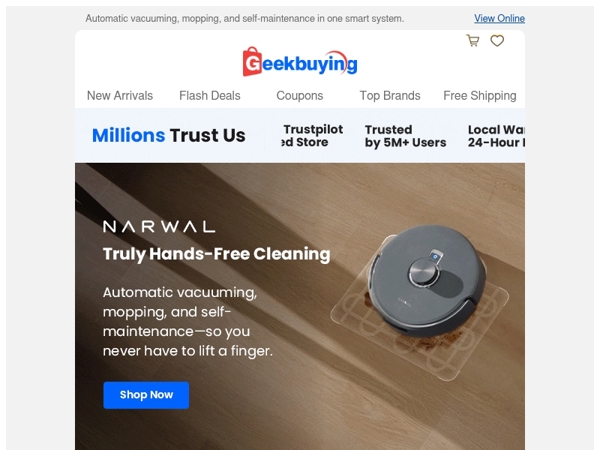 🙌 Narwal Z10 Ultra: Truly Hands-Free Cleaning!