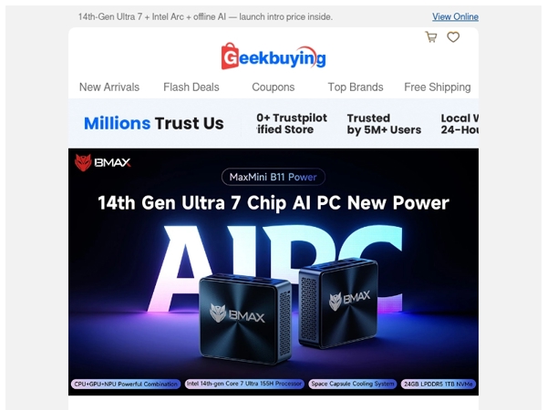 New Arrival: BMAX B11 Power is HERE! 💻🚀