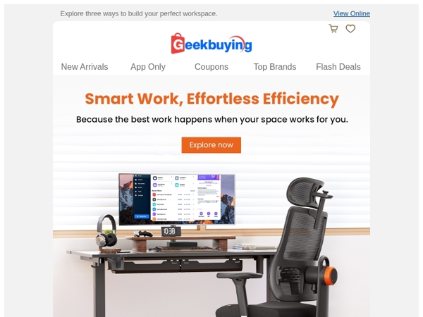 🎊Redefine Your Workday — Smart, Comfortable, Effortless! 🏆