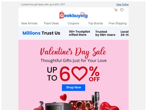 Valentine’s Day Deals Are Live! ✨🎁