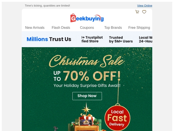 2025 Christmas Sale Is Here 🎄 — Warm Gifts, Bigger Smiles! 🎁