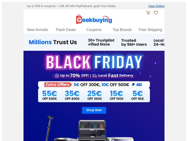 👋 Black Friday Deals Drop Today! 🔥