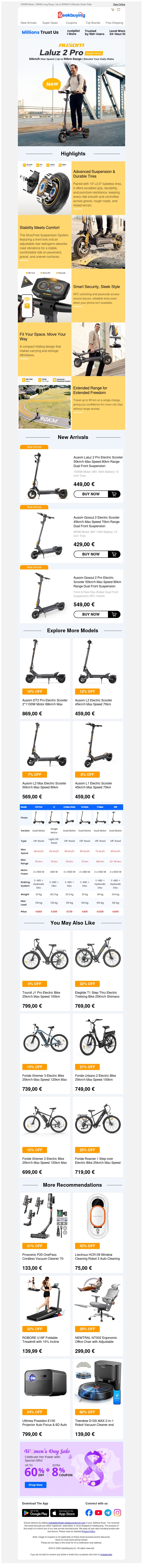 🔥 New Launch: Ausom Laluz 2 Pro E-scooter Is Here! 🛴 🔥 New Launch: Ausom Laluz 2 Pro E-scooter Is Here! 🛴