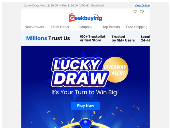 Spin to Win: the Projector, Mouse & Coupons are Await! 🎁