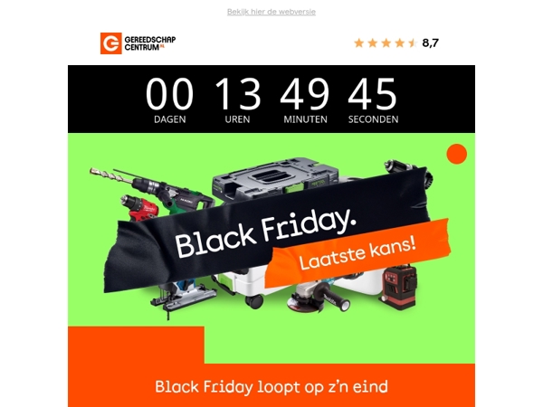 Laatste kans: Black Friday is bijna afgelopen