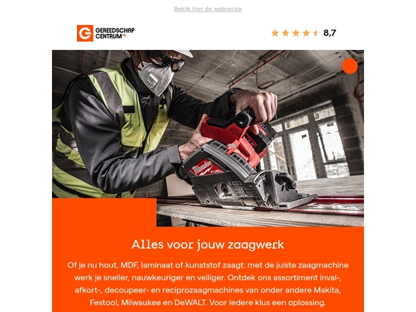 Zaag slimmer, sneller en preciezer: ontdek onze topmachines