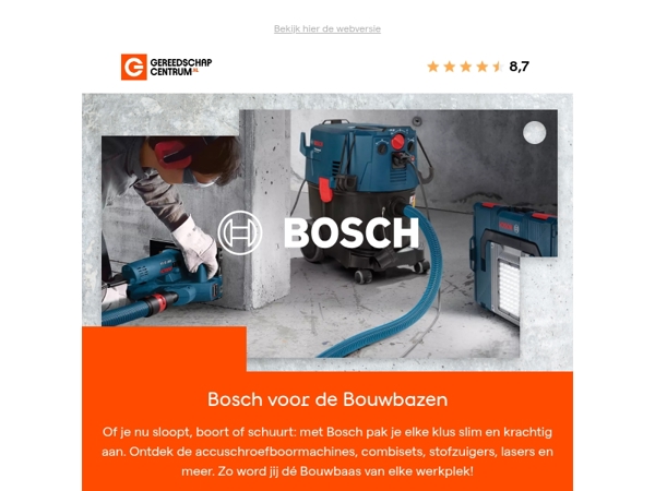 Slopen & bouwen met Bosch