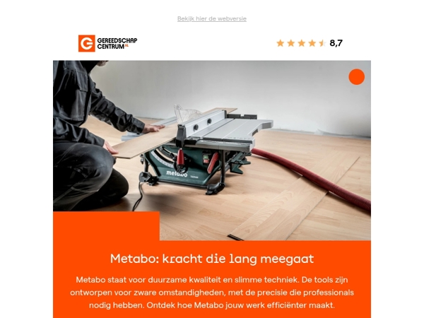 Metabo: Duits vakmanschap in elk detail