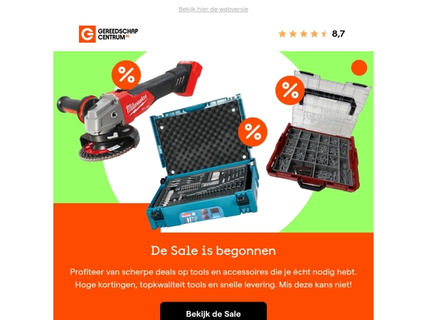 De Sale is begonnen: nu extra scherp geprijsd