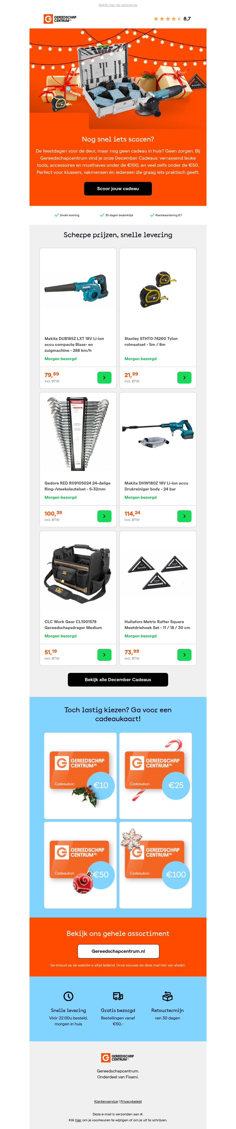 Last-minute cadeau nodig? Wij hebben ’m! Last-minute cadeau nodig? Wij hebben ’m!