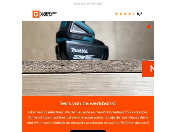 Ontdek de nieuwste tools van deze maand