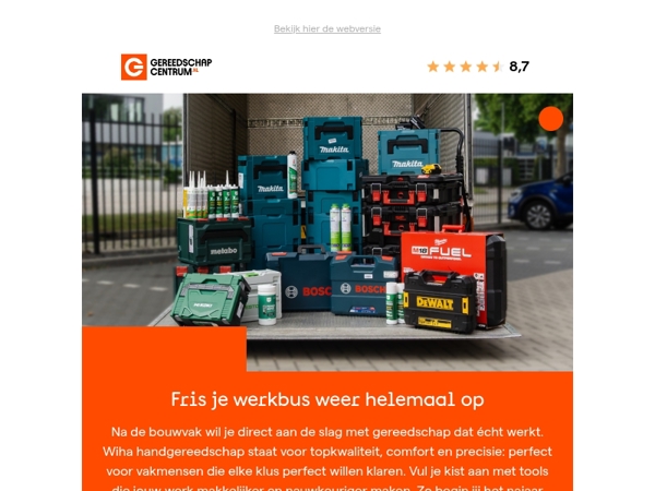 Werk slimmer met het juiste handgereedschap