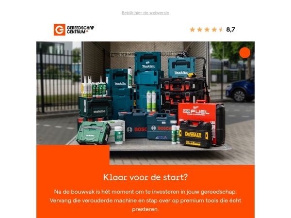 Tijd voor een upgrade? Ga voor premium tools