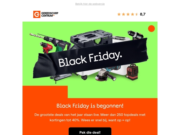 Het is zover: Black Friday is begonnen!
