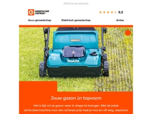 Maak je gazon klaar voor de zomer!