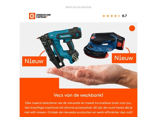 Ontdek de nieuwste tools van deze maand