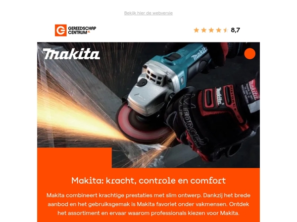 Makita: kracht voor professionals