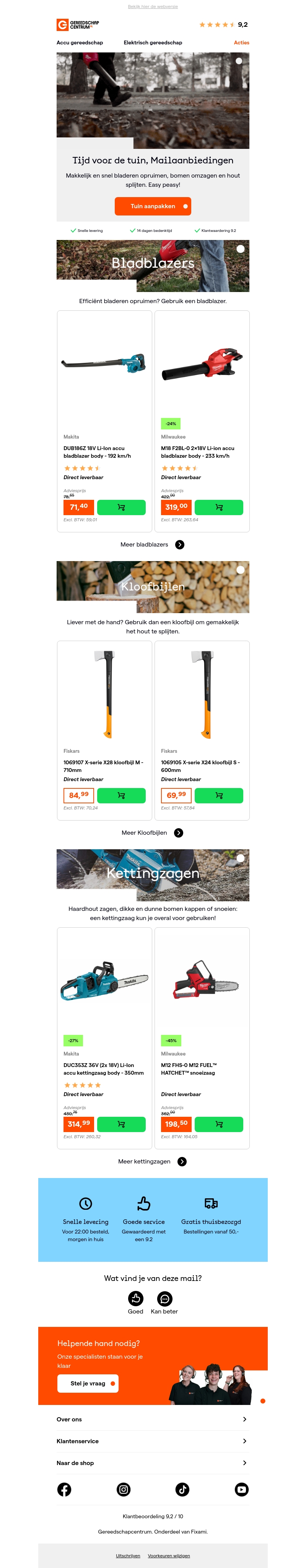 Ruim je tuin op Ruim je tuin op