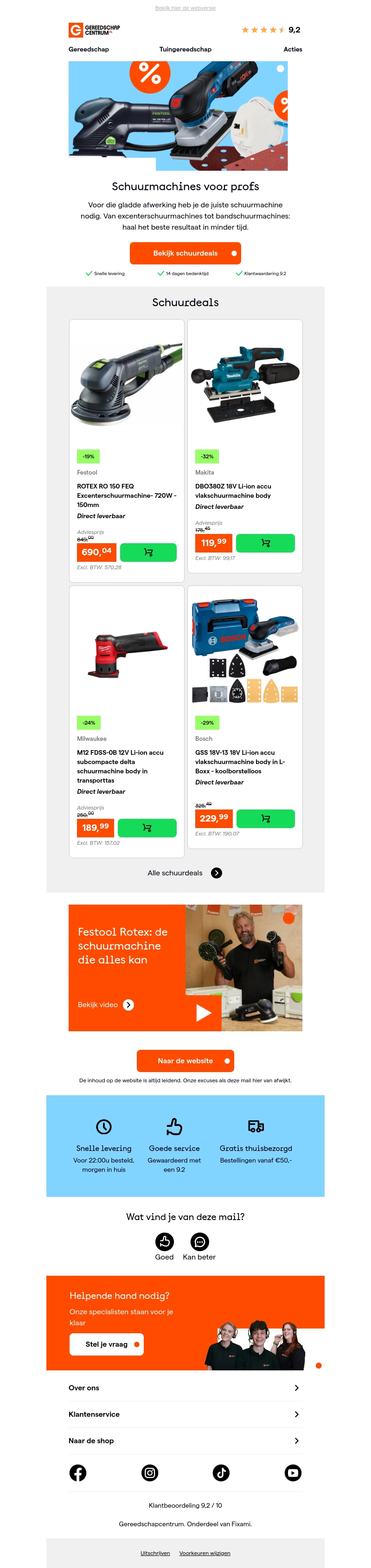 Schuur als een baas! Schuur als een baas!