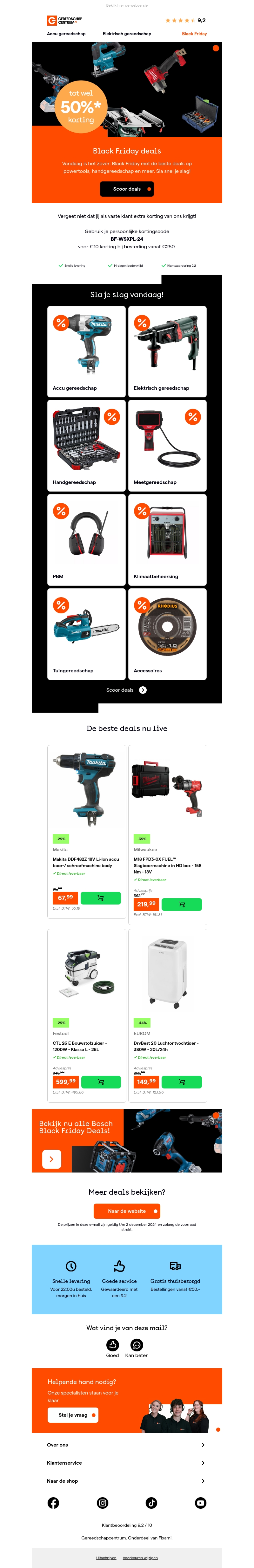 Vergeet jouw kortingscode niet! Vergeet jouw kortingscode niet!