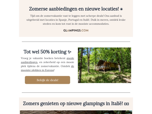 Zomervakantie boeken? Deals & nieuwe locaties ☀️