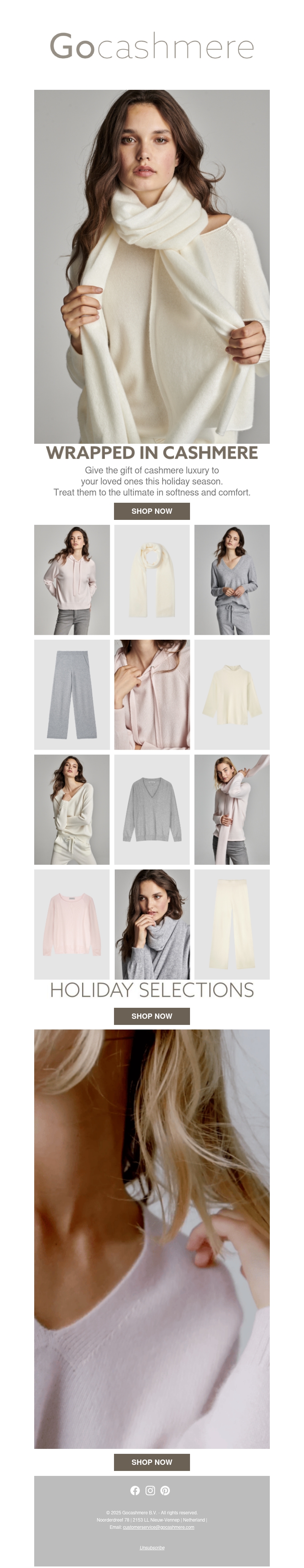 Wrapped in Cashmere Wrapped in Cashmere