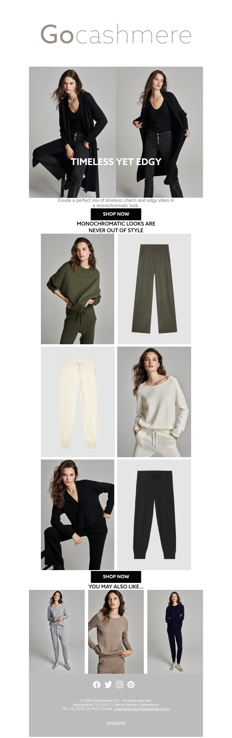 Timeless yet edgy Timeless yet edgy