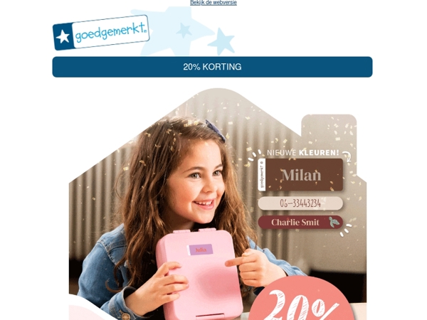 ★ Profiteer nog 2 dagen van deze hoge korting! 💥🤩