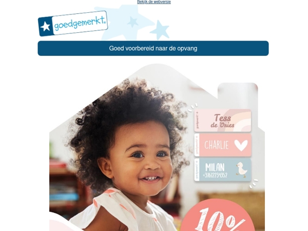 ★ Goed voorbereid naar het kinderdagverblijf met Goedgemerkt 🍼