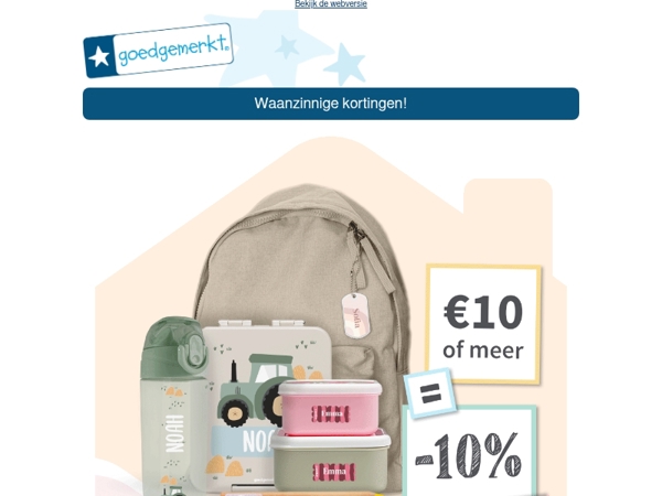 ★ Hoe meer je bestelt, hoe meer je bespaart - Tot 20% korting! 😍