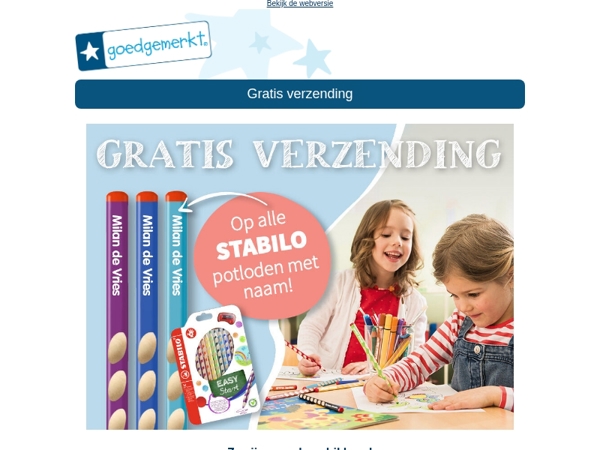 ★ De populaire Gepersonaliseerde STABILO potloden zijn er weer! ✏️🤩