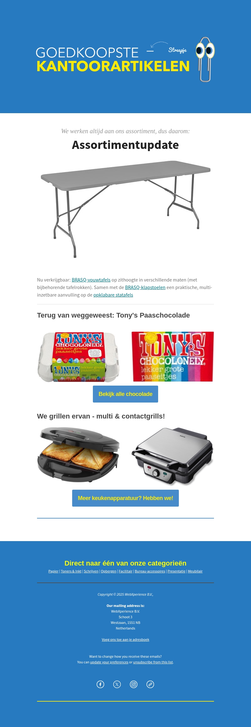 Assortimentupdate! Paaseitjes π₯ & meer Assortimentupdate! Paaseitjes π₯ & meer