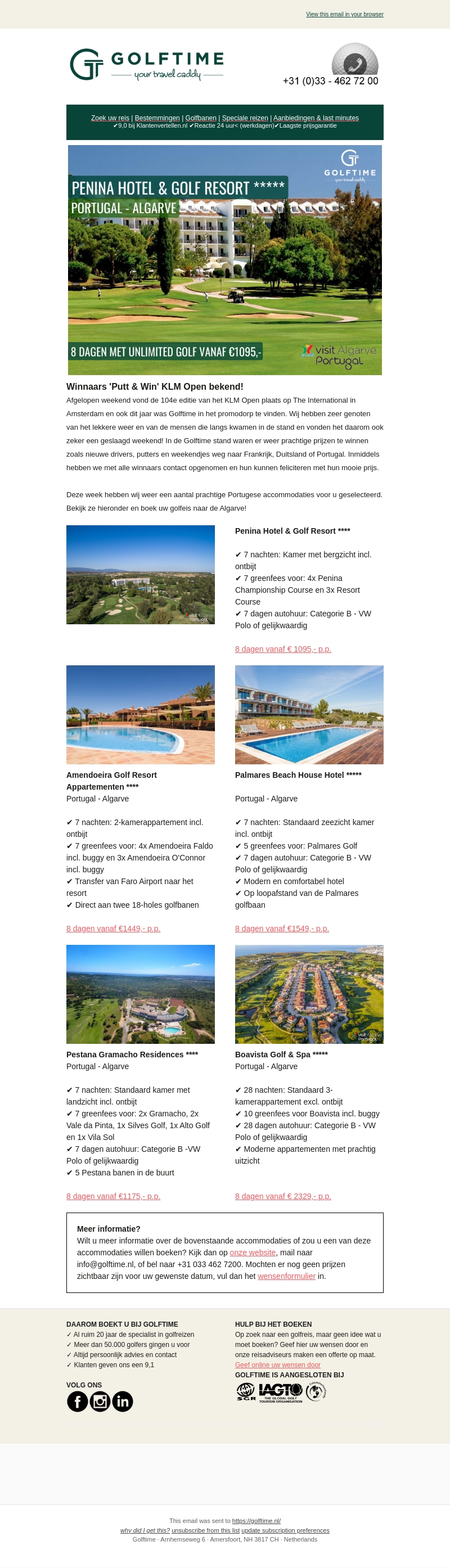 Algarve Special: 5 parels in het zuiden van Portugal Algarve Special: 5 parels in het zuiden van Portugal