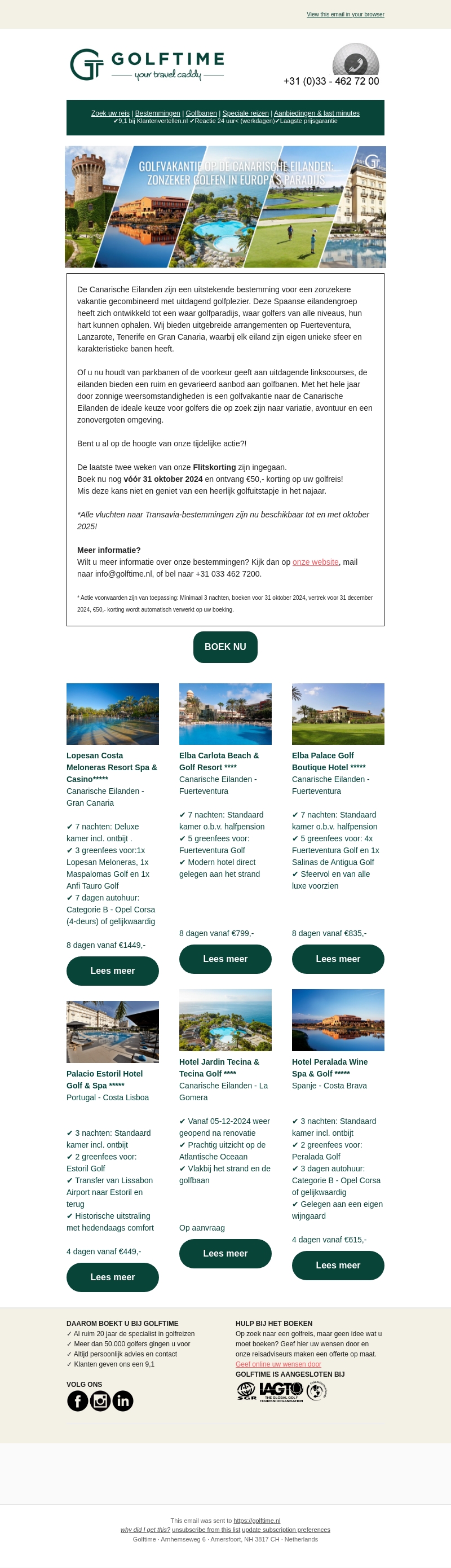 Golfvakanties naar de Canarische Eilanden: Europa's paradijs☀️ Golfvakanties naar de Canarische Eilanden: Europa's paradijs☀️