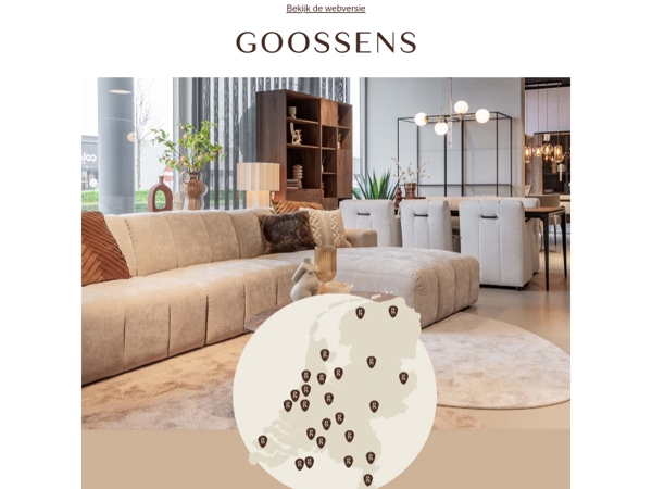Kom interieurshoppen in een van onze winkels