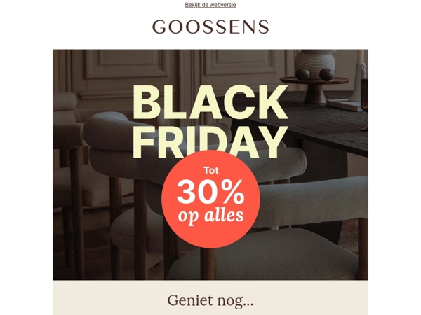 Alléén deze week nog Black Friday
