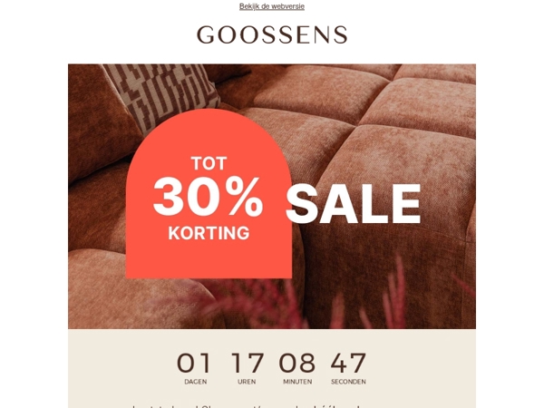 Laatste week: SALE!