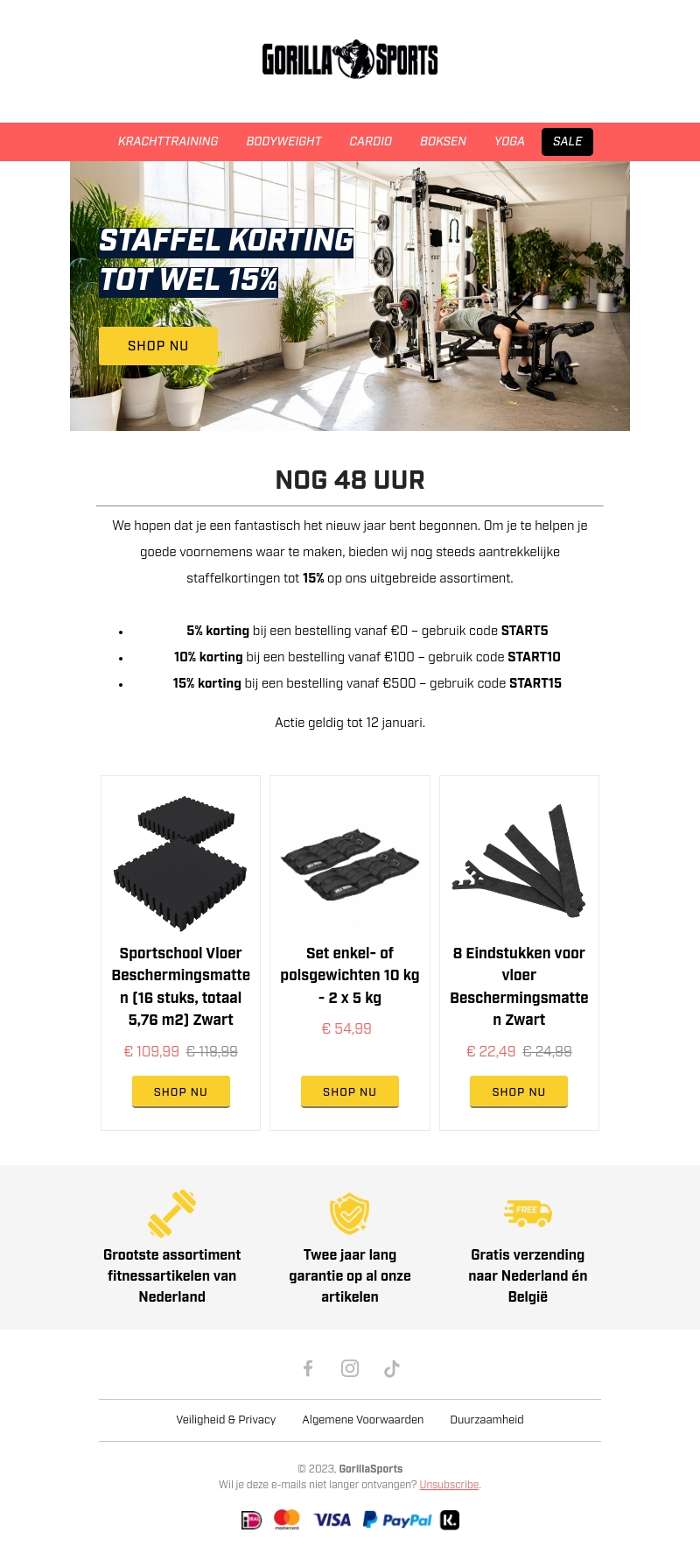 nog 48 uur | korting tot 15%! nog 48 uur | korting tot 15%!